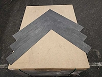 101 m2 pvc dryback visgraat - 750 x 125 x 2,5 mm - afbeelding 1 van  3