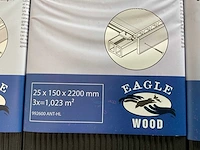 10,2 m² eagle wood - composiet vlonderpakket antraciet - afbeelding 2 van  7