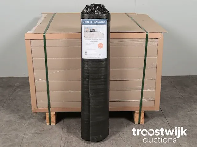 105 meter black sound eliminator ondervloer - afbeelding 1 van  3