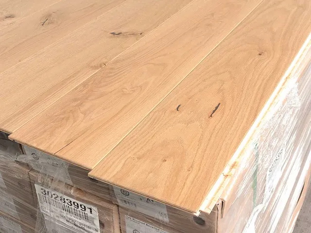 108 m2 multiplank xl eiken parket - 2200 x 180 x 14 mm - afbeelding 2 van  4