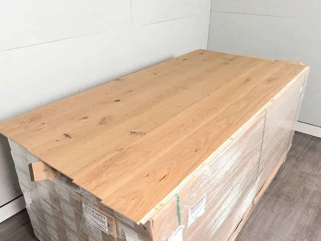 108 m2 multiplank xl eiken parket - 2200 x 180 x 14 mm - afbeelding 3 van  4