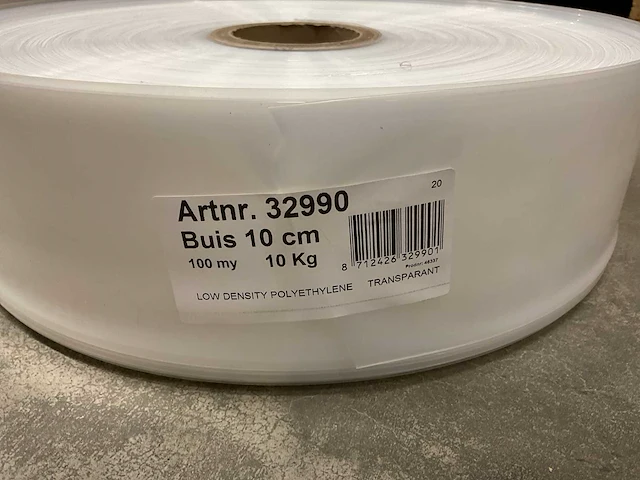 10cm - 100my - 32990 - rol á 10kg buis - afbeelding 2 van  2