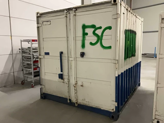 10ft opslagcontainer - afbeelding 1 van  4