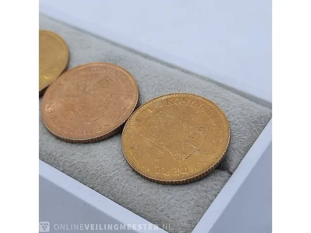 10x 10 gulden munt - afbeelding 4 van  22