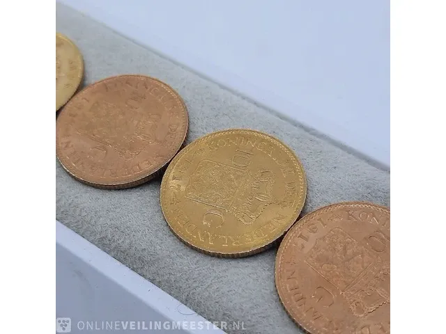 10x 10 gulden munt - afbeelding 6 van  22