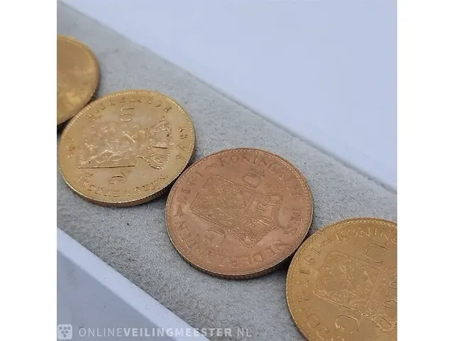 10x 10 gulden munt - afbeelding 7 van  22