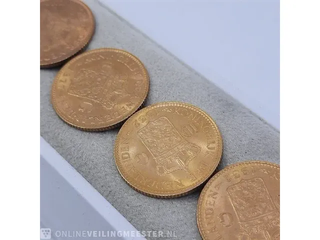 10x 10 gulden munt - afbeelding 10 van  22