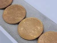 10x 10 gulden munt - afbeelding 10 van  22