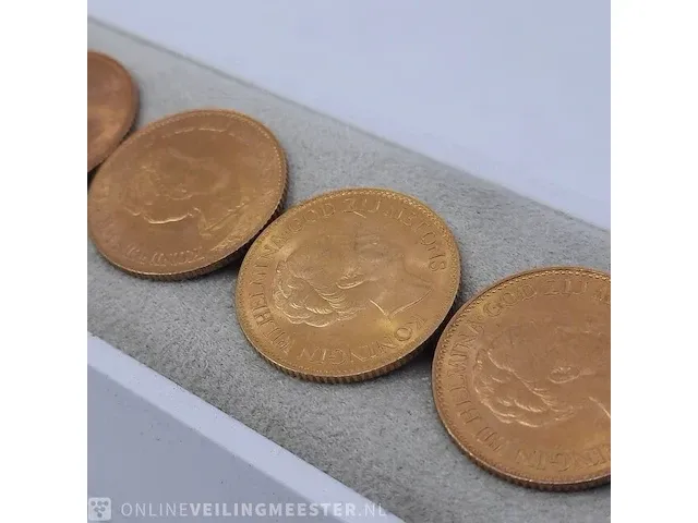 10x 10 gulden munt - afbeelding 18 van  22