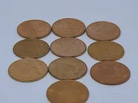 10x 10 gulden munt - afbeelding 1 van  3