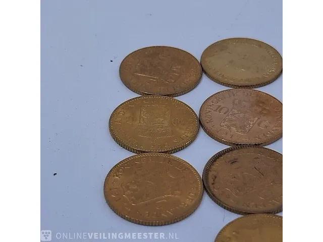 10x 10 gulden munt - afbeelding 2 van  4
