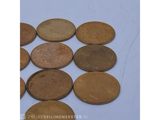 10x 10 gulden munt - afbeelding 3 van  4