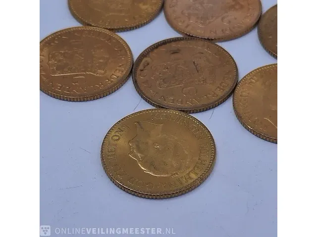 10x 10 gulden munt - afbeelding 4 van  4