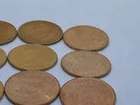 10x 10 gulden munt - afbeelding 4 van  5