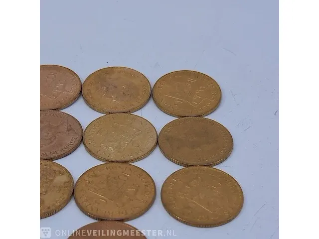 10x 10 gulden munt - afbeelding 3 van  4