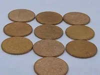 10x 10 gulden munt - afbeelding 1 van  4