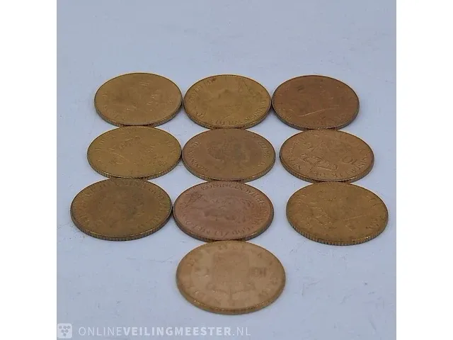 10x 10 gulden munt - afbeelding 1 van  4