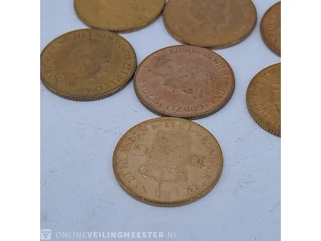 10x 10 gulden munt - afbeelding 4 van  4
