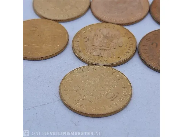 10x 10 gulden munt - afbeelding 4 van  4