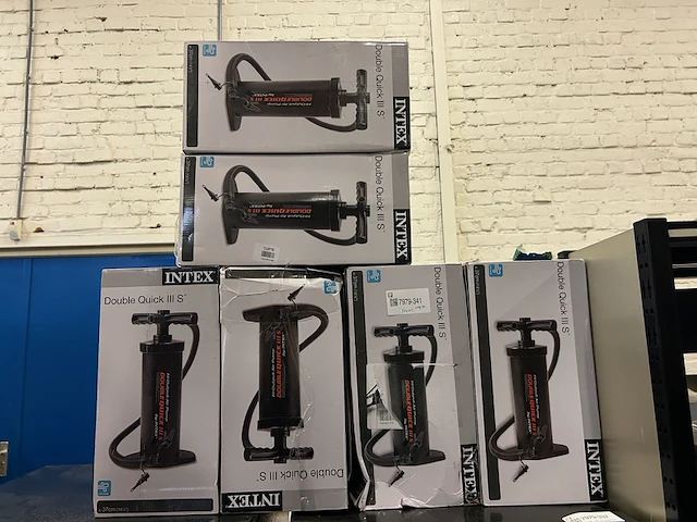 10x air pomp intex, double quick iii s - afbeelding 1 van  5