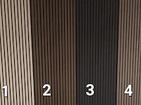 10x akoestisch wandpaneel 22 mm dik sanderz, (2), smoke oak, 2025 - afbeelding 1 van  1