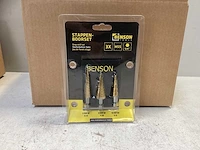(10x) bensontools - stappenboorset - 3-delig - hss - afbeelding 2 van  3