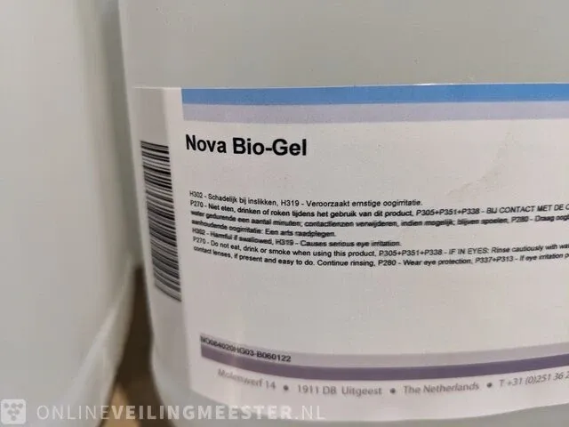 10x bio-gel a 5 liter nova - afbeelding 3 van  3