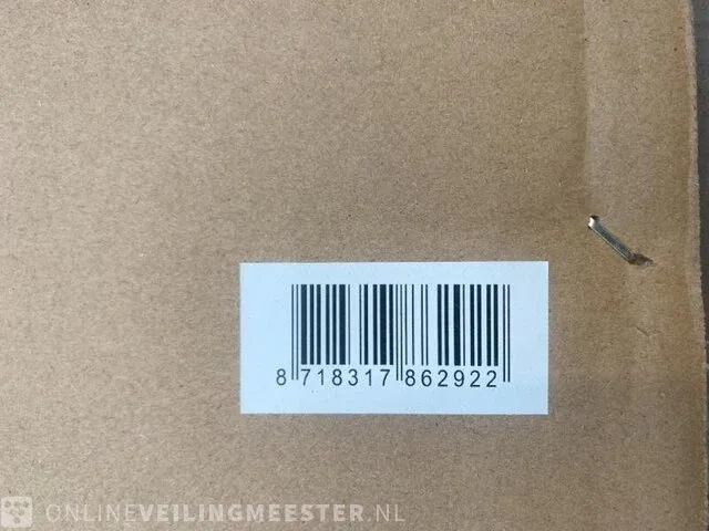 10x bloempot keramiek grijs - afbeelding 5 van  6
