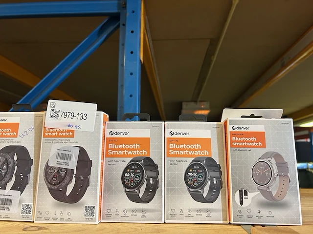 10x bluetooth smartwatch en fitnessband denver - afbeelding 2 van  6