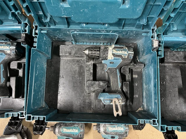 10x bouwgereedschap/boormachines, 6x m-box makita - afbeelding 5 van  10