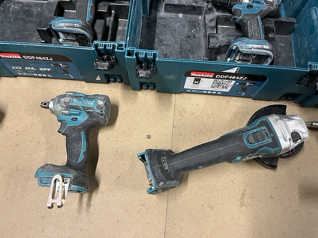 10x bouwgereedschap/boormachines, 6x m-box makita - afbeelding 10 van  10