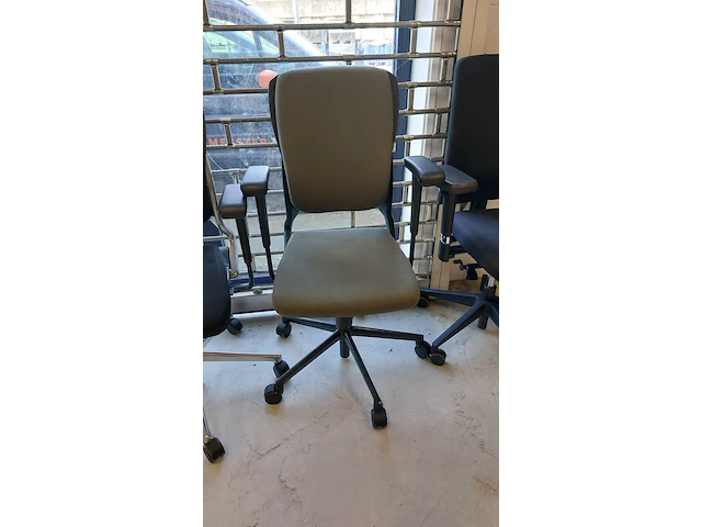 10x bureaustoelen arabert en bnz, ergonomisch, zwart - afbeelding 8 van  10