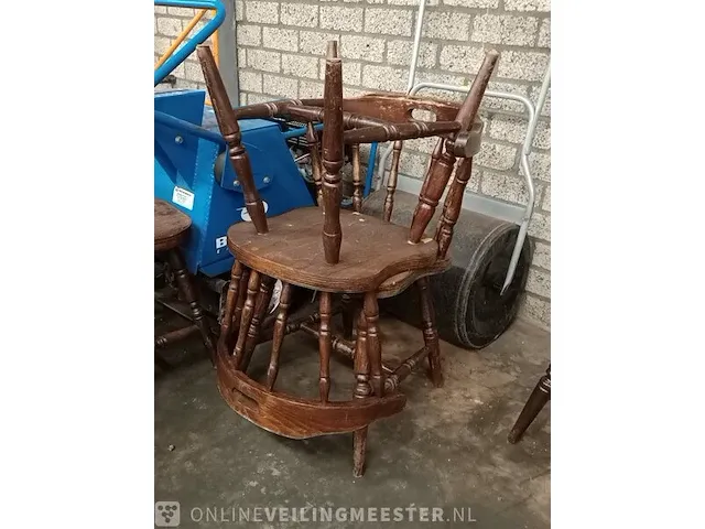 10x cafestoel - afbeelding 3 van  8