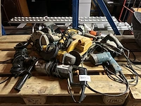 10x diverse gereedschap w.o. boor, slijptol w.o. makita, dewalt - afbeelding 1 van  7
