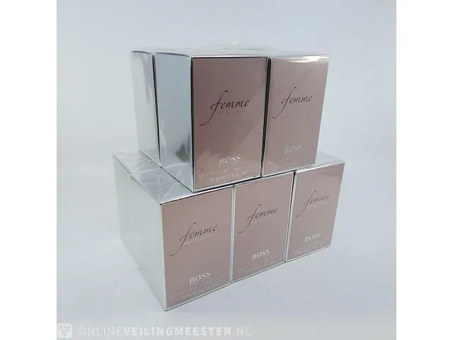10x eau de parfum, 75 ml hugo boss, femme, vaporisateur spray - afbeelding 1 van  4