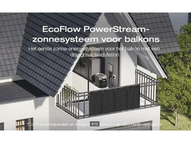 10x ecoflow - powerstream micro-omvormer - 600w - afbeelding 2 van  11