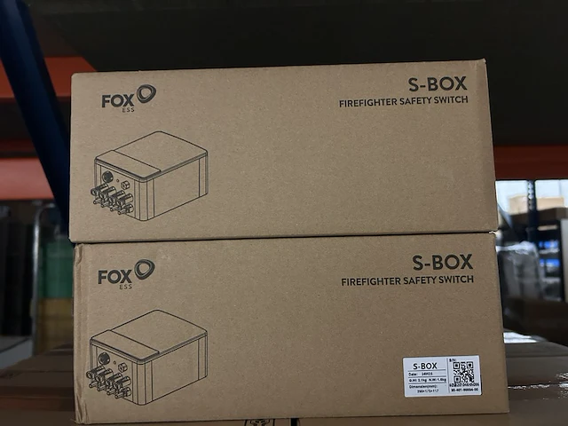 10x fox ess s-box fire safety switch brandmelder - afbeelding 3 van  4