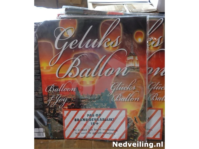 10x geluksballon - afbeelding 1 van  3