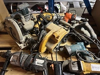10x gereedschap w.o. boorhamer, slijptol w.o. makita, dewalt - afbeelding 2 van  7