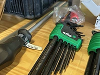 10x gereedschap w.o. stiftsleutelset, kniptang wiha - afbeelding 5 van  5