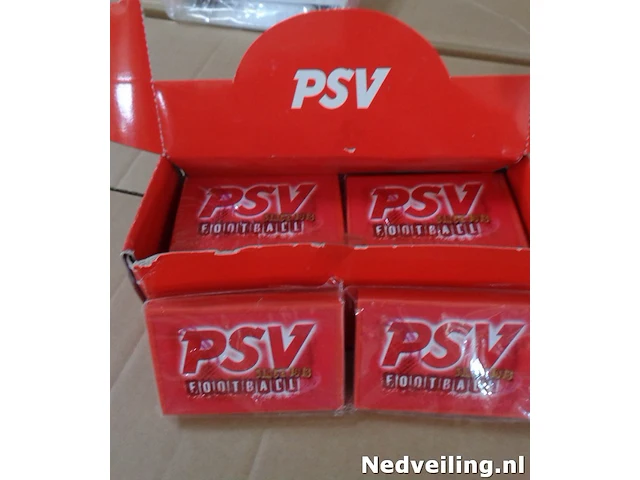 10x grote psv gum in display - afbeelding 1 van  3