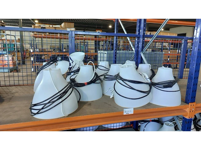 10x hanglamp, wit - afbeelding 1 van  2