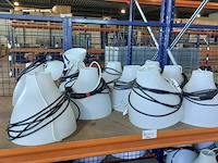 10x hanglamp, wit - afbeelding 1 van  2