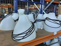 10x hanglamp, wit - afbeelding 2 van  2