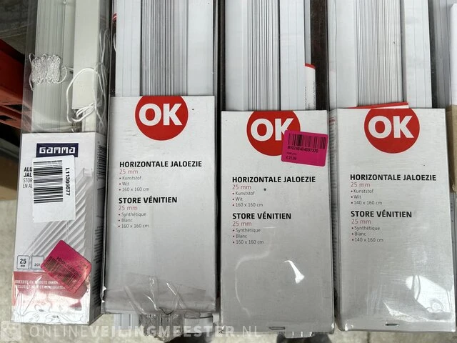10x horizontale jaloezie gamma, karwei, ok - afbeelding 2 van  5