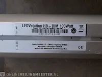 10x industriele led-verlichtingsbalk 100watt dimbaar ledvolution, hb-dim 100watt - afbeelding 4 van  7