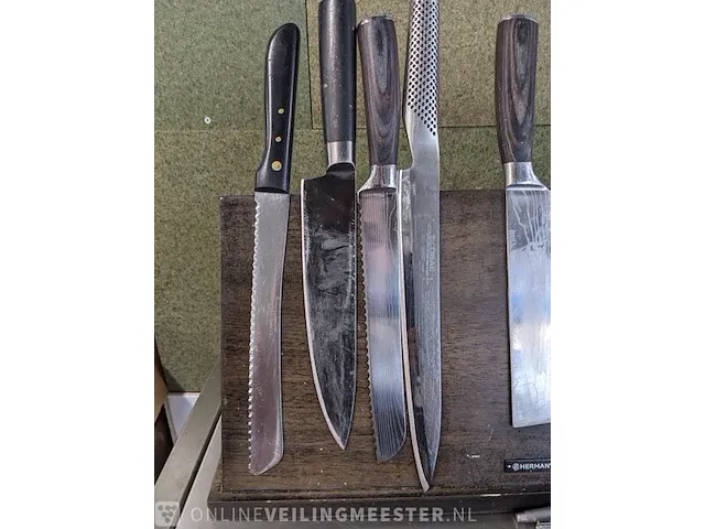 10x keukenmes en 3x messenslijper o.a. herman - afbeelding 2 van  8