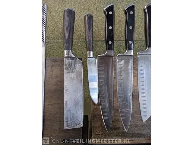 10x keukenmes en 3x messenslijper o.a. herman - afbeelding 3 van  8
