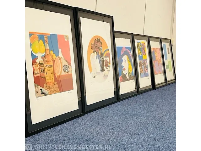 10x kunstcollectie andy warhol x tom wesselink - lithografen - afbeelding 10 van  17