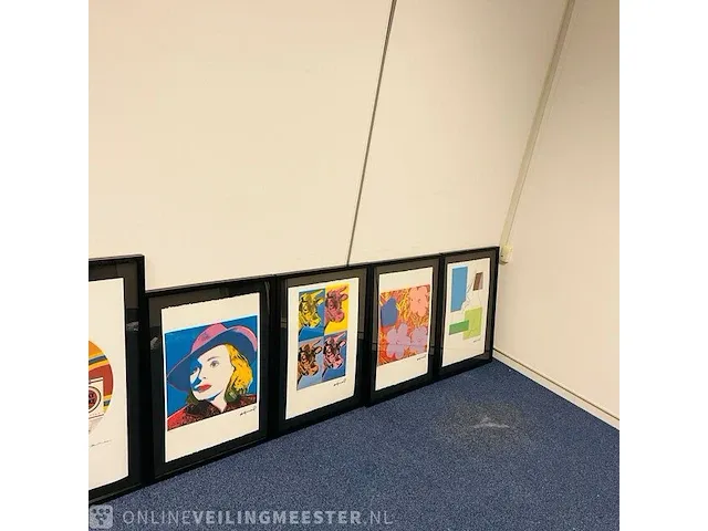 10x kunstcollectie andy warhol x tom wesselink - lithografen - afbeelding 12 van  17